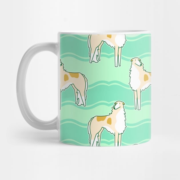 Borzoi Pattern by saradaboru